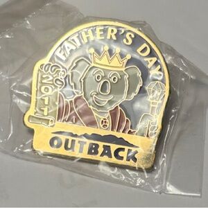 Outback Steakhouse Father’s Day Pin NWT